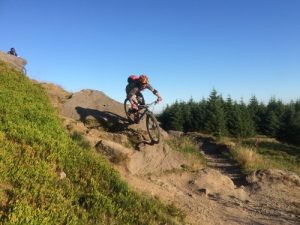 Gisburn Forest MTB Whelpstone Crag Black Option route